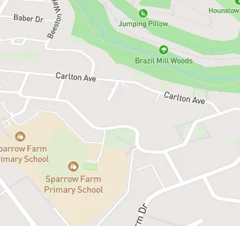 map for Sparrow Farm Residents Association @ Sparrow Farm Drive