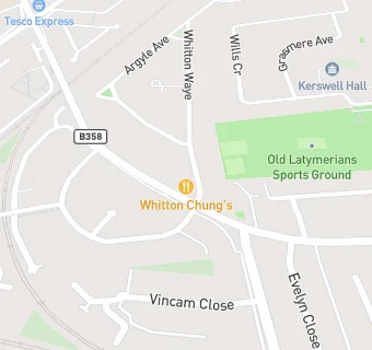 map for Whitton Chungs