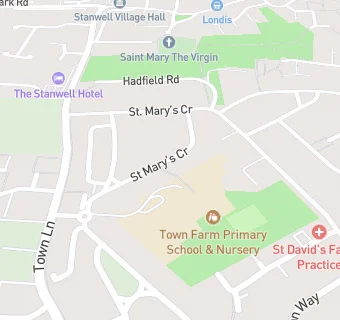 map for Town Farm Primary School & Nursery