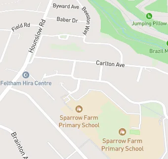 map for Sparrows Holiday Playscheme & After School Club