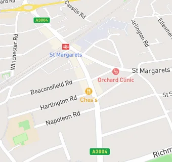 map for St Margaret's Wines