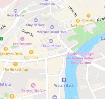 map for Mothers Ruin Bristol Ltd