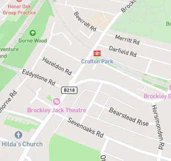 map for Crofton Park Dental Practice