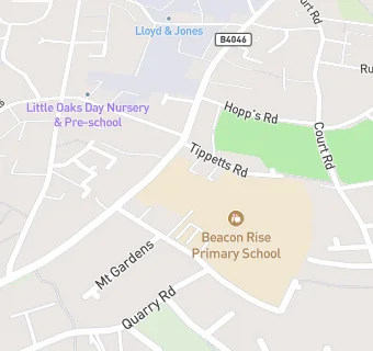 map for Beacon Rise Primary School