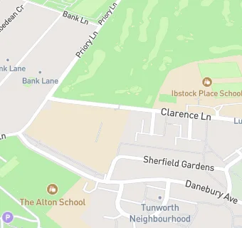 map for Ibstock Place School