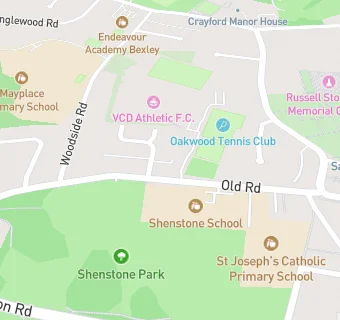 map for Enchanted Wood Pre-School At V C D Athletic Club