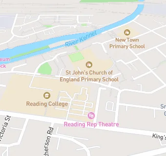 map for St John and St Stephen's Church