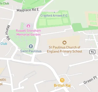 map for St Paulinus Church of England Primary School