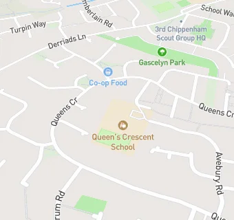 map for Queen's Crescent Primary School