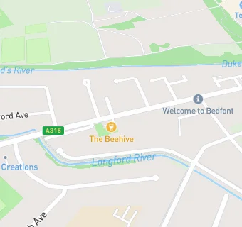 map for The Beehive Albinuta Restaurant