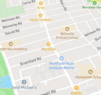 map for Northcote Pharmacy