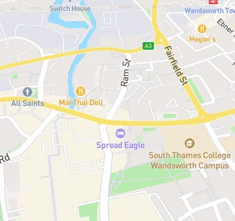 map for Wandsworth Cafe