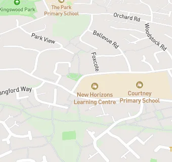 map for Courtney Primary School