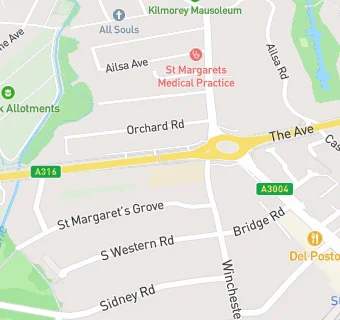 map for St Stephen's C E Primary School