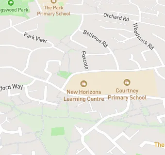 map for Courtney Primary School