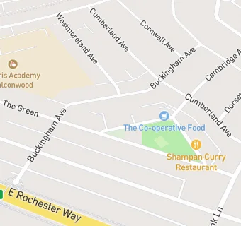 map for Bexley Deaf Club