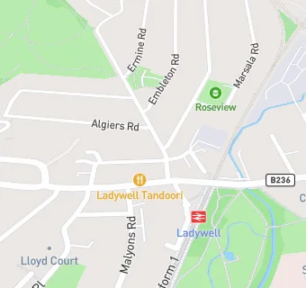 map for Ladywell Village Fruit & Veg