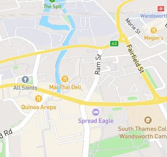 map for Homework Wandsworth