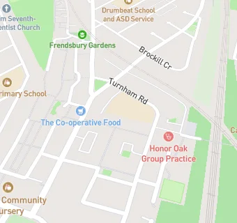 map for Chelwood Nursery School