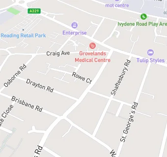 map for Grovelands Pharmacy