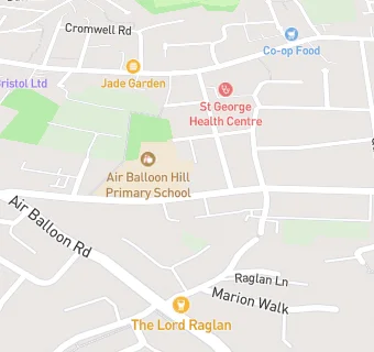 map for Air Balloon Hill Primary School