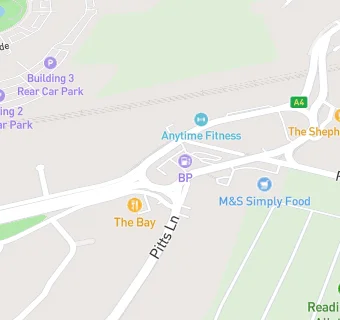 map for Sonning Cutting SF Connect (food)