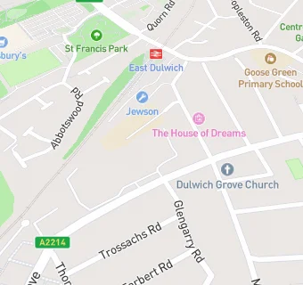 map for Tessa Jowell Gp Surgery