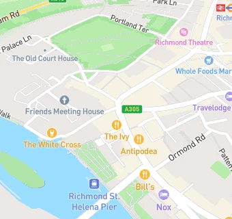 map for Richmond Vault