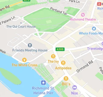 map for Wagamama