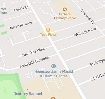 map for Suffah Primary School