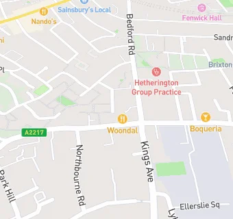 map for Eat Of Eden Clapham