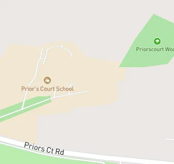 map for Priors Court School