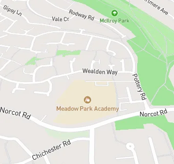 map for Meadow Park Academy