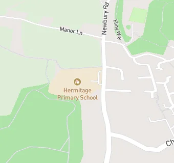 map for Hermitage Primary School