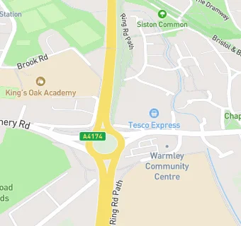 map for Warmley Court