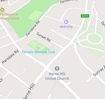 map for The Dental Surgery Denmark Hill