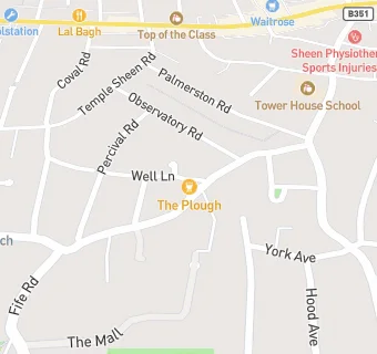 map for The Plough