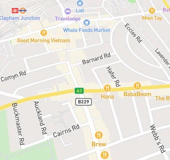 map for The Source Bulk Foods Battersea