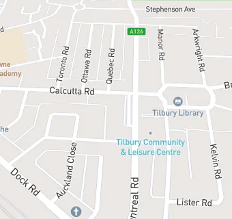 map for Tilbury Cash And Carry