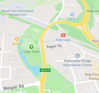 map for Kidbrooke Village Medical Centre