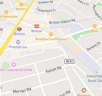 map for Kaspas Desserts Brixton