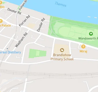 map for Brandlehow After School Centre