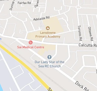 map for St Marys RC Primary School