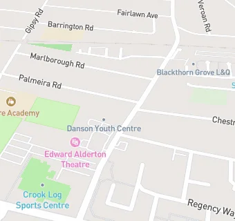 map for Danson Youth Trust