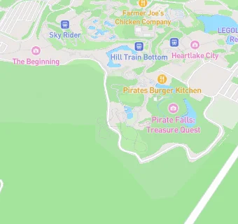 map for Wafflemeister At Legoland