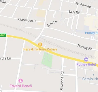 map for Putney Pharmacy