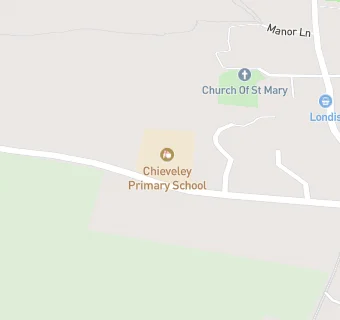 map for Chieveley Primary School