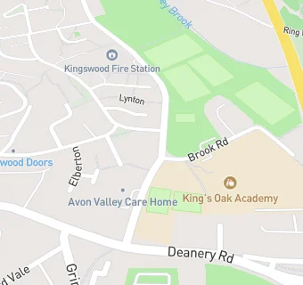 map for Avon Valley Care Home