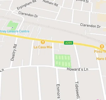 map for Putney Lawn Tennis Club