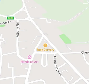 map for Toby Carvery